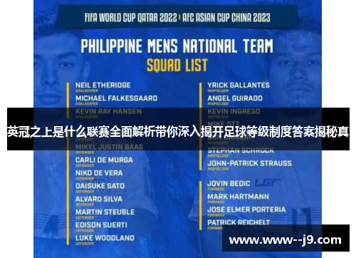 英冠之上是什么联赛全面解析带你深入揭开足球等级制度答案揭秘真